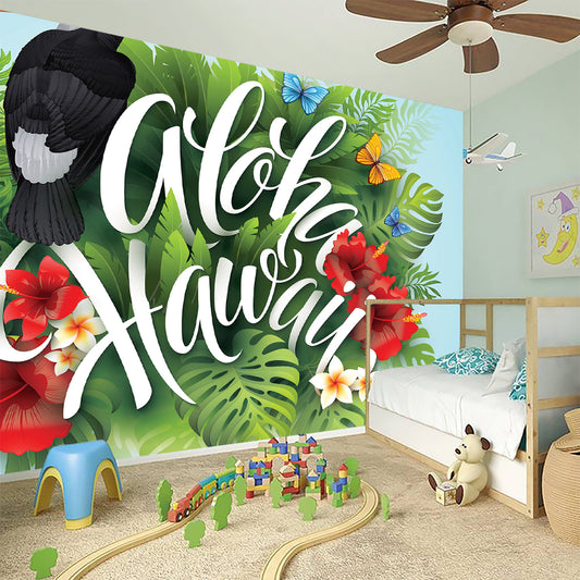 Toucan Aloha Hawaii Print Wall Sticker