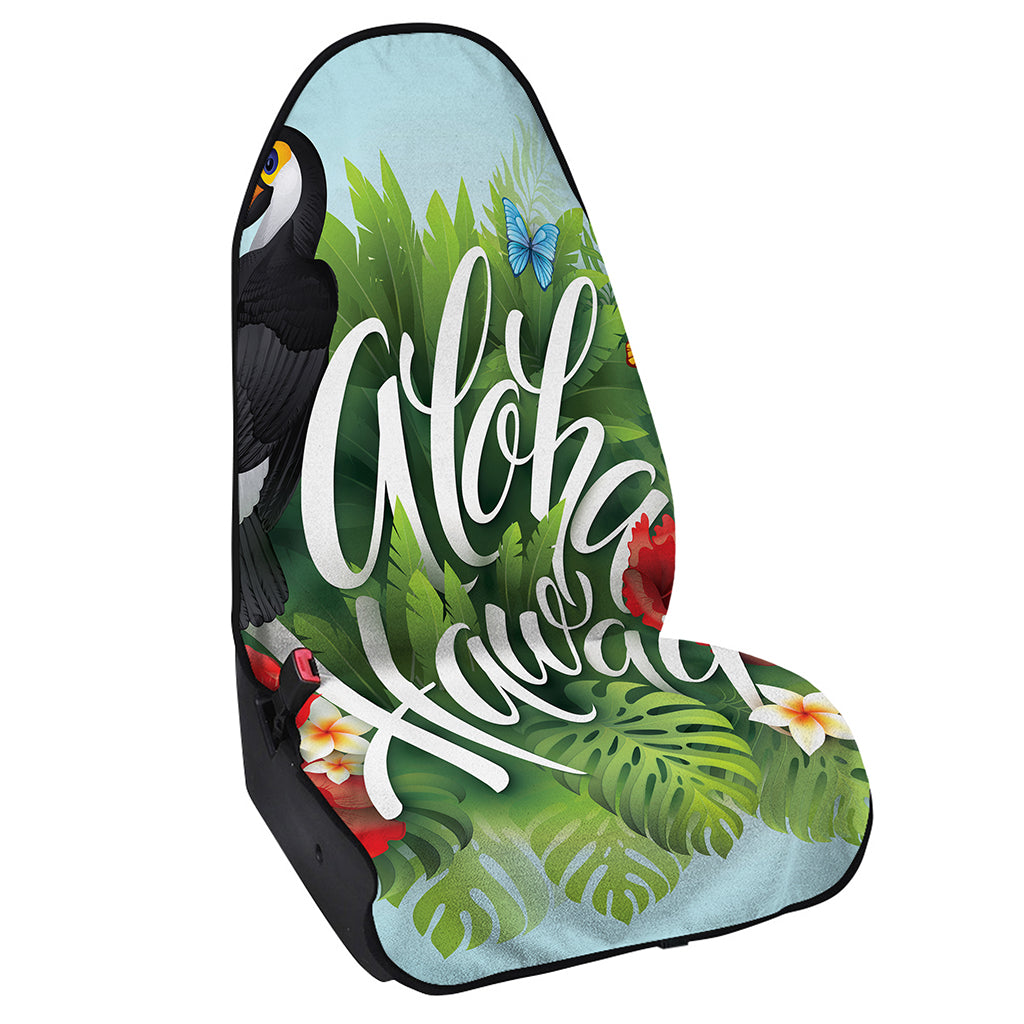 Toucan Aloha Hawaii Print Waterproof Car Seat Cover