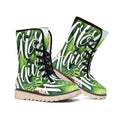 Toucan Aloha Hawaii Print Winter Boots