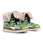 Toucan Aloha Hawaii Print Winter Boots