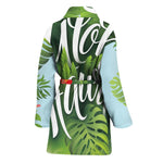 Toucan Aloha Hawaii Print Women's Bathrobe