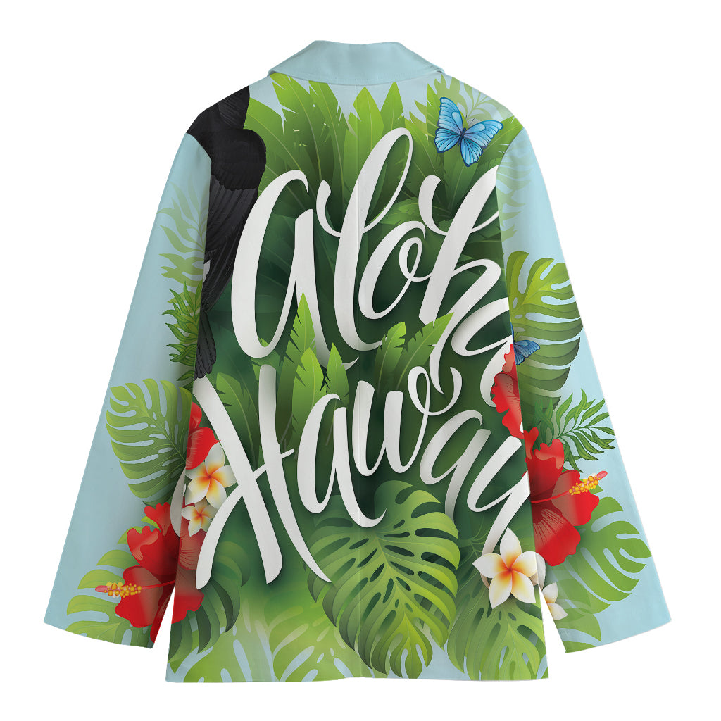 Toucan Aloha Hawaii Print Women's Blazer