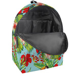 Toucan Parrot Tropical Pattern Print Backpack