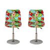 Toucan Parrot Tropical Pattern Print Bar Stool Covers