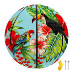 Toucan Parrot Tropical Pattern Print Basketball
