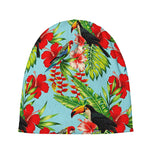 Toucan Parrot Tropical Pattern Print Beanie