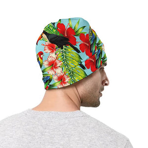 Toucan Parrot Tropical Pattern Print Beanie