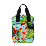 Toucan Parrot Tropical Pattern Print Bible Tote Bag