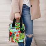 Toucan Parrot Tropical Pattern Print Bible Tote Bag