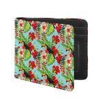 Toucan Parrot Tropical Pattern Print Bifold Wallet