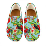 Toucan Parrot Tropical Pattern Print Casual Shoes