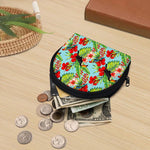 Toucan Parrot Tropical Pattern Print Coin Purse