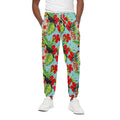 Toucan Parrot Tropical Pattern Print Cotton Sweatpants