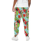 Toucan Parrot Tropical Pattern Print Cotton Pants