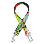 Toucan Parrot Tropical Pattern Print Dog Seat Belt