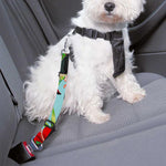 Toucan Parrot Tropical Pattern Print Dog Seat Belt