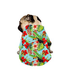 Toucan Parrot Tropical Pattern Print Dog Zip Up Jacket