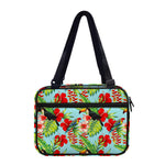 Toucan Parrot Tropical Pattern Print Double Strap Bible Bag