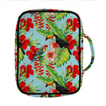 Toucan Parrot Tropical Pattern Print Front Pocket Bible Bag