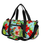 Toucan Parrot Tropical Pattern Print Gym Bag