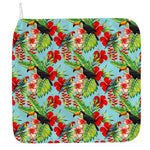 Toucan Parrot Tropical Pattern Print Hand Towel