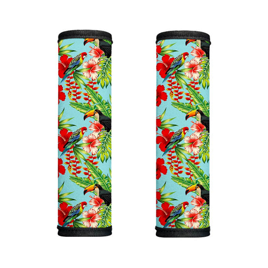 Toucan Parrot Tropical Pattern Print Handle Covers