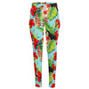 Toucan Parrot Tropical Pattern Print High-Waisted Pocket Leggings