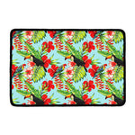 Toucan Parrot Tropical Pattern Print Kitchen Mat