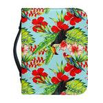 Toucan Parrot Tropical Pattern Print Leather Bible Cover