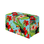 Toucan Parrot Tropical Pattern Print Leather Tissue Box Cover