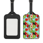 Toucan Parrot Tropical Pattern Print Luggage Tag