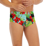 Toucan Parrot Tropical Pattern Print Men's Briefs