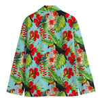 Toucan Parrot Tropical Pattern Print Men's Cotton Blazer