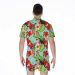 Toucan Parrot Tropical Pattern Print Men's Rompers