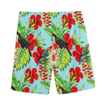 Toucan Parrot Tropical Pattern Print Men's Sports Shorts