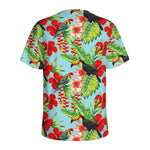 Toucan Parrot Tropical Pattern Print Men's Sports T-Shirt