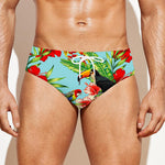 Toucan Parrot Tropical Pattern Print Men's Swim Briefs
