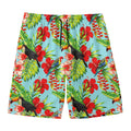 Toucan Parrot Tropical Pattern Print Men's Swim Trunks