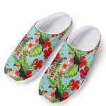 Toucan Parrot Tropical Pattern Print Mesh Casual Shoes