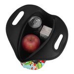 Toucan Parrot Tropical Pattern Print Neoprene Lunch Bag