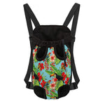 Toucan Parrot Tropical Pattern Print Pet Carrier Backpack
