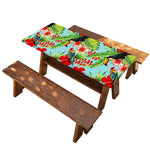 Toucan Parrot Tropical Pattern Print Picnic Table Cover