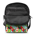 Toucan Parrot Tropical Pattern Print Rectangular Crossbody Bag