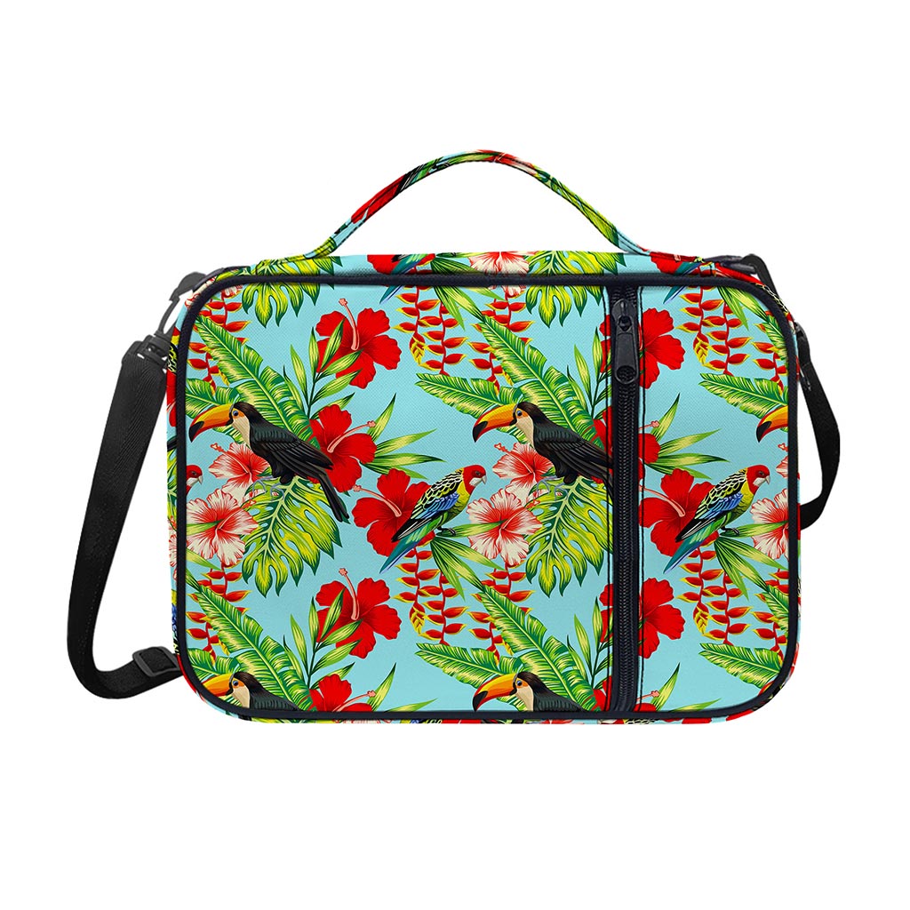 Toucan Parrot Tropical Pattern Print Shoulder Strap Bible Bag