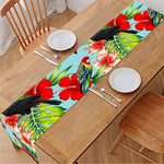 Toucan Parrot Tropical Pattern Print Table Runner