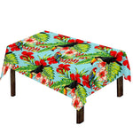 Toucan Parrot Tropical Pattern Print Tablecloth
