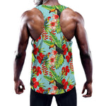 Toucan Parrot Tropical Pattern Print Training Tank Top
