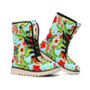 Toucan Parrot Tropical Pattern Print Winter Boots