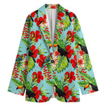 Toucan Parrot Tropical Pattern Print Women's Blazer