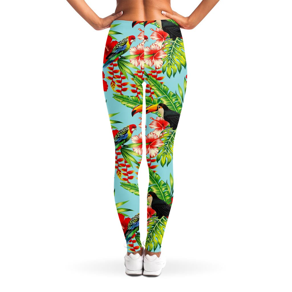 Toucan Parrot Tropical Pattern Print Women's Leggings